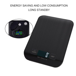 Balance De Cuisine NuméRiques, Balances NuméRiques Professionnelles 10 kg - Mesure PréCise Jusqu'à 1g,Balances De Cuisine éLectr