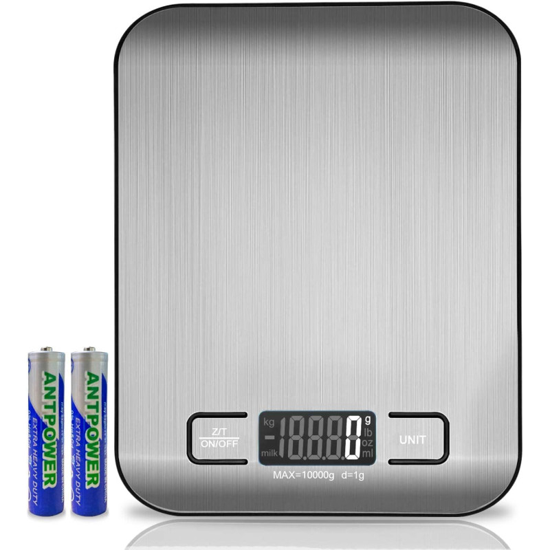 Balance De Cuisine NuméRiques, Balances NuméRiques Professionnelles 10 kg - Mesure PréCise Jusqu'à 1g,Balances De Cuisine éLectr