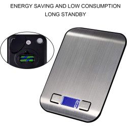 Balance De Cuisine NuméRiques, Balances NuméRiques Professionnelles 10 kg - Mesure PréCise Jusqu'à 1g,Balances De Cuisine éLectr