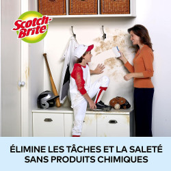 Scotch-Brite Éponge Magique en Melamine de Nettoyage, 12 par lot - Gomme Magique Pour Éliminer les Taches et les Saletés Tenaces