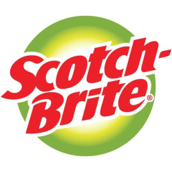 Scotch-Brite Éponge à Récurer en Acier Inoxydable, 12 Pièces - Résistants à la Rouille, Nettoyage Puissant et Efficace, Argenté