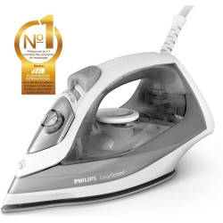 Philips fer à repasser EasySpeed - Puissance Fer à vapeur 2 000 W, Effet Pressing 100 g, Débit Vapeur Continue 15 g/min, Semelle