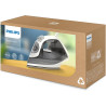 Philips fer à repasser Série 2000 - Puissance Fer à Vapeur 2000W, Effet Pressing 110g, Débit Vapeur Continue 25 g/min, Semelle e