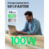INIU Câble de charge rapide USB-C, 2 m/BSWH, Type C, en nylon, USB-A vers USB-C, pour Samsung S22 S21 Note 10 Google Pixel 7 iPa