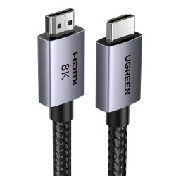 Uvert 8k câble hdmi 2.1 10k 8k 60hz 4k 240hz haute vitesse 48gbps cordon hdmi aluminium dynamichdr dolby atmos hdcp tressé en ny