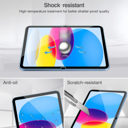 ProCase 2 Verre Trempé pour iPad(A16) 11 Pouces 2025, iPad 10ème Génération 10.9 Pouces 2022, Film Protection Screen Protecteur,