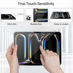 ProCase 2 Verre Trempé pour iPad Pro 13 Pouces (M5) 2025/(M4) 2024, Film Protection Ecran, Screen Protecteur, Anti Rayures Sans 