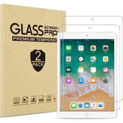 ProCase 2 Verre Trempé iPad 9.7", iPad 6/5/Pro 9.7"/Air 2/Air 1, Film Protection Screen Protecteur, Anti Rayures Sans Bulles 0.3