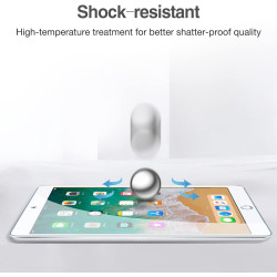 ProCase 2 Verre Trempé iPad 9.7", iPad 6/5/Pro 9.7"/Air 2/Air 1, Film Protection Screen Protecteur, Anti Rayures Sans Bulles 0.3