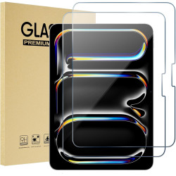 ProCase 2 Verre Trempé pour iPad Pro 11 (M5) 2025/(M4) 2024, Film Protection Ecran, Screen Protecteur, Anti Rayures Sans Bulles 