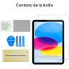 ProCase 1 Verre Trempé pour iPad(A16) 11 Pouces 2025, iPad 10ème Génération 10.9 Pouces 2022, Film Protection Screen Protecteur,