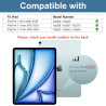 ProCase 3 Verre Trempé pour iPad Air 11 Pouces (M4) 2026/(M3) 2025/(M2) 2024, Film Protection Ecran, Screen Protecteur, Anti Ray