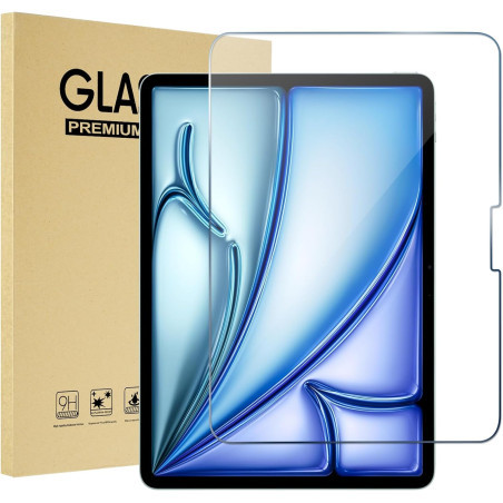 ProCase 1 Verre Trempé pour iPad Air 13 Pouces (M4) 2026/(M3) 2025/(M2) 2024, Film Protection Ecran, Screen Protecteur, Anti Ray
