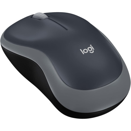 Logitech M185 Souris sans Fil, 2.4 GHz avec Mini Récepteur USB, Longévité de la Pile 12 Mois, Résolution du Capteur 1000 PPP, Am