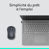 Logitech M185 Souris sans Fil, 2.4 GHz avec Mini Récepteur USB, Longévité de la Pile 12 Mois, Résolution du Capteur 1000 PPP, Am