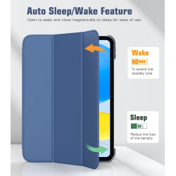 TiMOVO Coque Compatible avec iPad (A16) 11ème Génération 11 Pouces 2025/iPad 10ème Génération 10,9 Pouces 2022, Légère Housse Ar