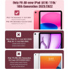 TiMOVO Coque Compatible avec iPad (A16) 11ème Génération 11 Pouces 2025/iPad 10ème Génération 10,9 Pouces 2022, Légère Housse Ar