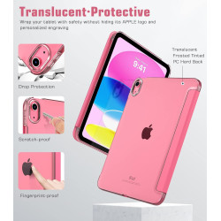 TiMOVO Coque Compatible avec iPad (A16) 11ème Génération 11 Pouces 2025/iPad 10ème Génération 10,9 Pouces 2022, Légère Housse Ar