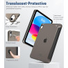 TiMOVO Coque Compatible avec iPad (A16) 11ème Génération 11 Pouces 2025/iPad 10ème Génération 10,9 Pouces 2022, Légère Housse Ar