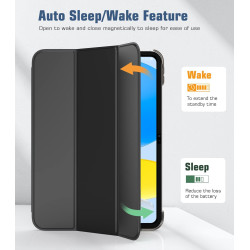 TiMOVO Coque Compatible avec iPad (A16) 11ème Génération 11 Pouces 2025/iPad 10ème Génération 10,9 Pouces 2022, Légère Housse Ar