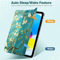TiMOVO Coque Compatible avec iPad (A16) 11ème Génération 11 Pouces 2025/iPad 10ème Génération 10,9 Pouces 2022, Légère Housse Ar