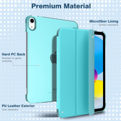 TiMOVO Coque Compatible avec iPad (A16) 11ème Génération 11 Pouces 2025/iPad 10ème Génération 10,9 Pouces 2022, Légère Housse Ar