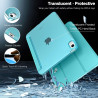 TiMOVO Coque Compatible avec iPad (A16) 11ème Génération 11 Pouces 2025/iPad 10ème Génération 10,9 Pouces 2022, Légère Housse Ar