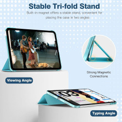TiMOVO Coque Compatible avec iPad (A16) 11ème Génération 11 Pouces 2025/iPad 10ème Génération 10,9 Pouces 2022, Légère Housse Ar