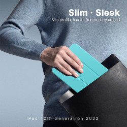 TiMOVO Coque Compatible avec iPad (A16) 11ème Génération 11 Pouces 2025/iPad 10ème Génération 10,9 Pouces 2022, Légère Housse Ar