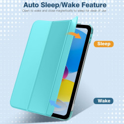 TiMOVO Coque Compatible avec iPad (A16) 11ème Génération 11 Pouces 2025/iPad 10ème Génération 10,9 Pouces 2022, Légère Housse Ar