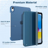 TiMOVO Coque Compatible avec iPad (A16) 11ème Génération 11 Pouces 2025/iPad 10ème Génération 10,9 Pouces 2022, Légère Housse Ar