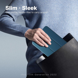 TiMOVO Coque Compatible avec iPad (A16) 11ème Génération 11 Pouces 2025/iPad 10ème Génération 10,9 Pouces 2022, Légère Housse Ar