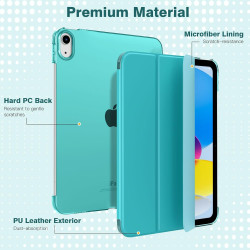 TiMOVO Coque Compatible avec iPad (A16) 11ème Génération 11 Pouces 2025/iPad 10ème Génération 10,9 Pouces 2022, Légère Housse Ar
