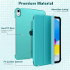 TiMOVO Coque Compatible avec iPad (A16) 11ème Génération 11 Pouces 2025/iPad 10ème Génération 10,9 Pouces 2022, Légère Housse Ar