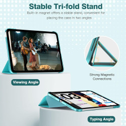 TiMOVO Coque Compatible avec iPad (A16) 11ème Génération 11 Pouces 2025/iPad 10ème Génération 10,9 Pouces 2022, Légère Housse Ar