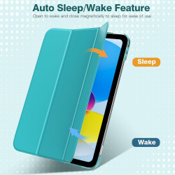 TiMOVO Coque Compatible avec iPad (A16) 11ème Génération 11 Pouces 2025/iPad 10ème Génération 10,9 Pouces 2022, Légère Housse Ar