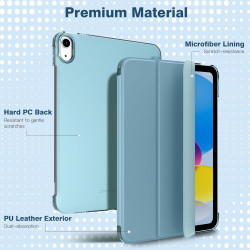 TiMOVO Coque Compatible avec iPad (A16) 11ème Génération 11 Pouces 2025/iPad 10ème Génération 10,9 Pouces 2022, Légère Housse Ar
