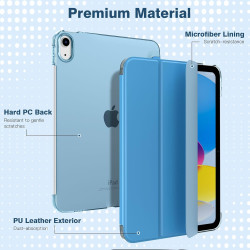 TiMOVO Coque Compatible avec iPad (A16) 11ème Génération 11 Pouces 2025/iPad 10ème Génération 10,9 Pouces 2022, Légère Housse Ar