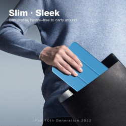 TiMOVO Coque Compatible avec iPad (A16) 11ème Génération 11 Pouces 2025/iPad 10ème Génération 10,9 Pouces 2022, Légère Housse Ar