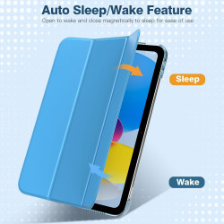 TiMOVO Coque Compatible avec iPad (A16) 11ème Génération 11 Pouces 2025/iPad 10ème Génération 10,9 Pouces 2022, Légère Housse Ar