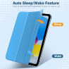 TiMOVO Coque Compatible avec iPad (A16) 11ème Génération 11 Pouces 2025/iPad 10ème Génération 10,9 Pouces 2022, Légère Housse Ar
