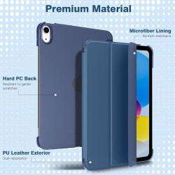 TiMOVO Coque Compatible avec iPad (A16) 11ème Génération 11 Pouces 2025/iPad 10ème Génération 10,9 Pouces 2022, Légère Housse Ar
