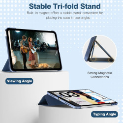 TiMOVO Coque Compatible avec iPad (A16) 11ème Génération 11 Pouces 2025/iPad 10ème Génération 10,9 Pouces 2022, Légère Housse Ar