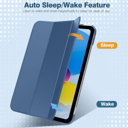 TiMOVO Coque Compatible avec iPad (A16) 11ème Génération 11 Pouces 2025/iPad 10ème Génération 10,9 Pouces 2022, Légère Housse Ar