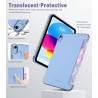 TiMOVO Coque Compatible avec iPad (A16) 11ème Génération 11 Pouces 2025/iPad 10ème Génération 10,9 Pouces 2022, Légère Housse Ar