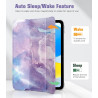 TiMOVO Coque Compatible avec iPad (A16) 11ème Génération 11 Pouces 2025/iPad 10ème Génération 10,9 Pouces 2022, Légère Housse Ar