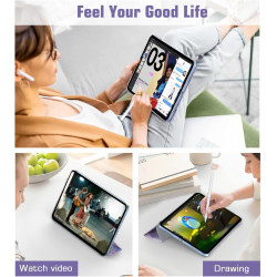 TiMOVO Coque Compatible avec iPad (A16) 11ème Génération 11 Pouces 2025/iPad 10ème Génération 10,9 Pouces 2022, Légère Housse Ar