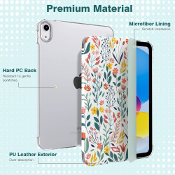 TiMOVO Coque Compatible avec iPad (A16) 11ème Génération 11 Pouces 2025/iPad 10ème Génération 10,9 Pouces 2022, Légère Housse Ar