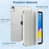 TiMOVO Coque Compatible avec iPad (A16) 11ème Génération 11 Pouces 2025/iPad 10ème Génération 10,9 Pouces 2022, Légère Housse Ar