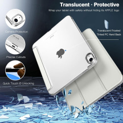 TiMOVO Coque Compatible avec iPad (A16) 11ème Génération 11 Pouces 2025/iPad 10ème Génération 10,9 Pouces 2022, Légère Housse Ar